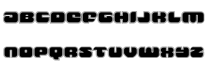 Groovy Smoothie Academy Font LOWERCASE