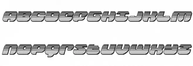 Groovy Smoothie Chrome Italic Caratteri MAIUSCOLE