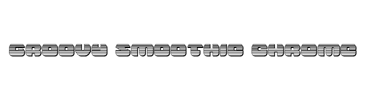 Groovy Smoothie Chrome  font caratteri gratis