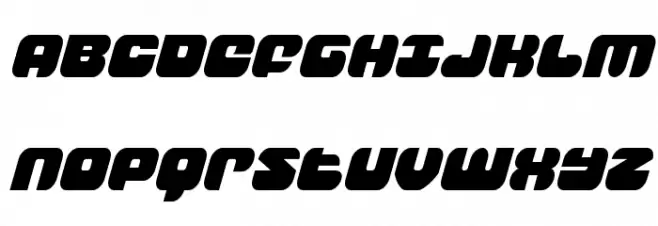Groovy Smoothie Condensed Italic Fuentes MAYÚSCULAS