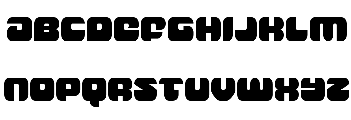 Groovy Smoothie Condensed Font LOWERCASE