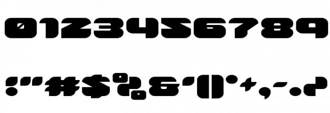 Groovy Smoothie Expanded Font OTHER CHARS