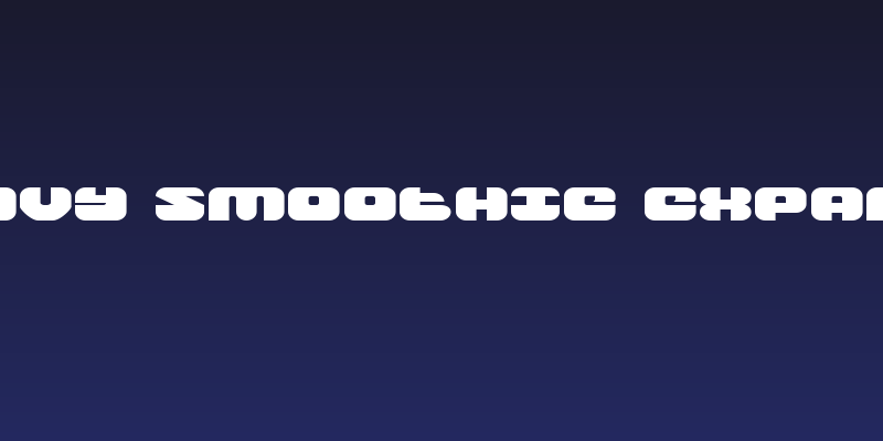 Groovy Smoothie Expanded Social Header