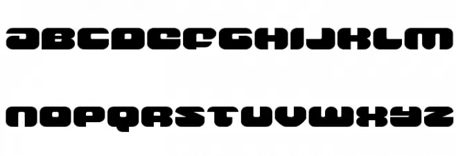 Groovy Smoothie Expanded फ़ॉन्ट लोअरकेस