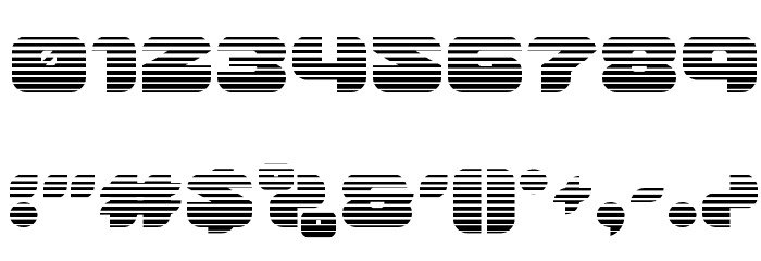 Groovy Smoothie Gradient Font OTHER CHARS