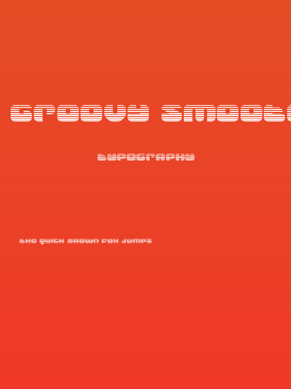 Groovy Smoothie Gradient Poster