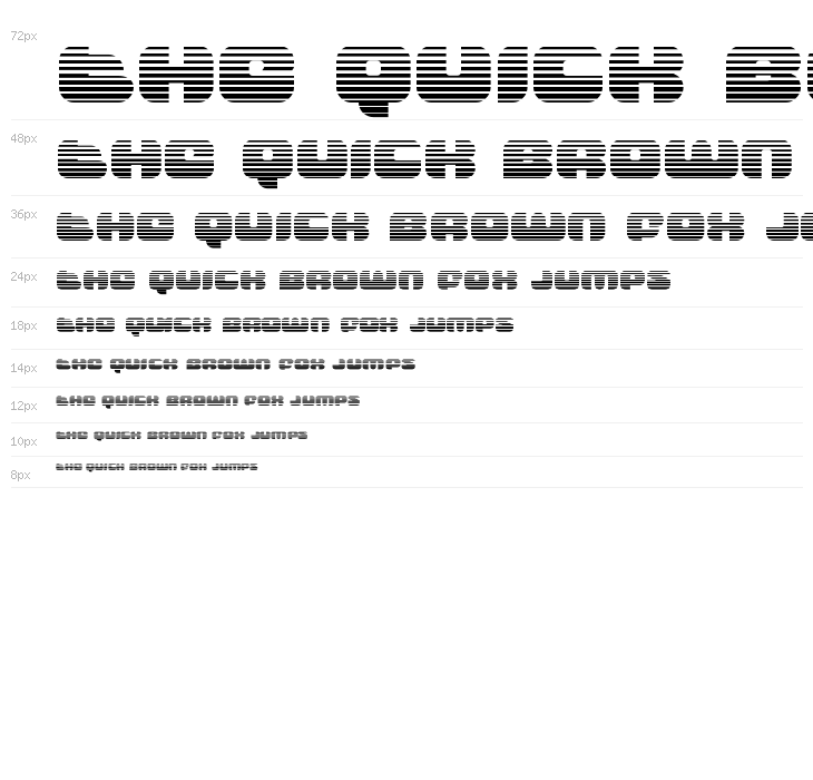 Groovy Smoothie Gradient Waterfall