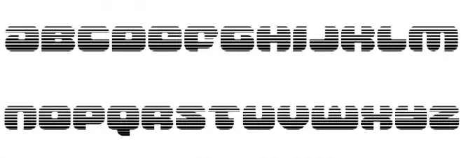 Groovy Smoothie Gradient Polices MINUSCULES