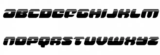 Groovy Smoothie Halftone Italic Polices MINUSCULES