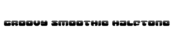 Groovy Smoothie Halftone  Free Fonts Download