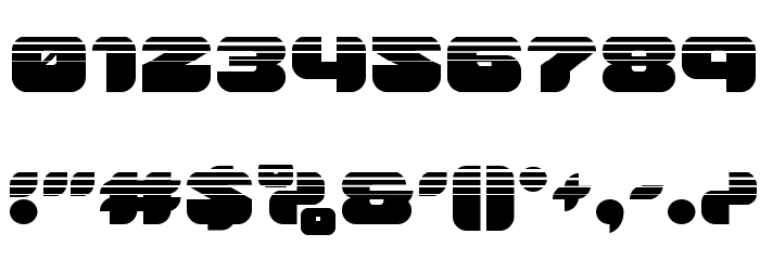 Groovy Smoothie Halftone Font OTHER CHARS