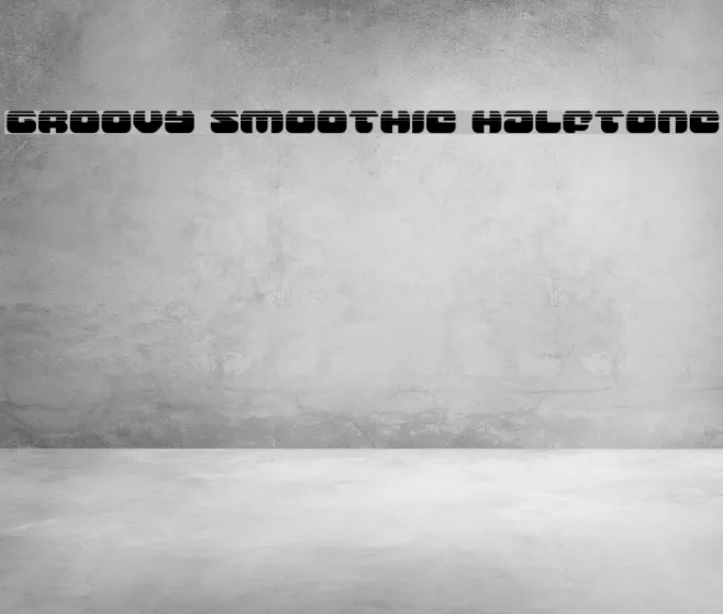 Groovy Smoothie Halftone Example 2