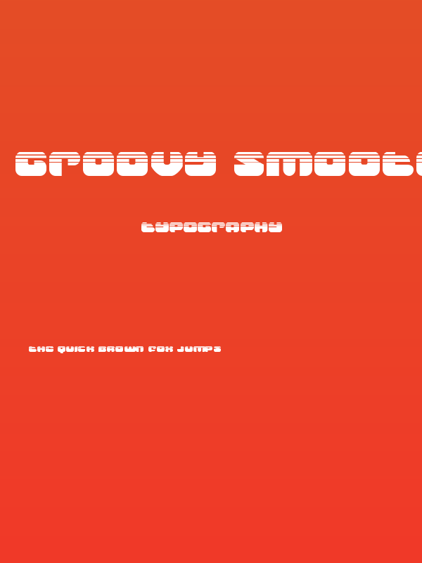 Groovy Smoothie Halftone Poster