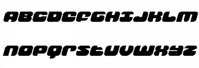 Groovy Smoothie Italic Шрифта ВЕРХНИЙ