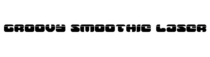 Groovy Smoothie Laser  免费字体下载