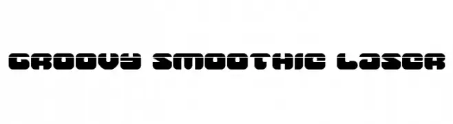 Groovy Smoothie Laser  Fuentes Gratis Descargar