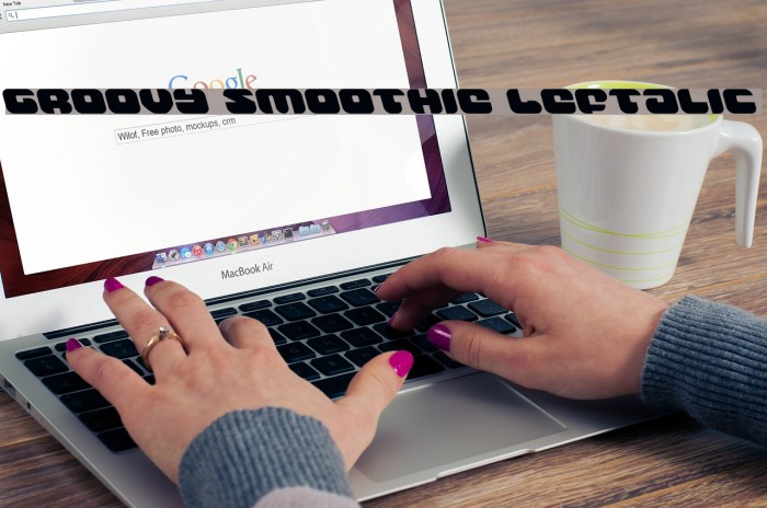 Groovy Smoothie Leftalic Font examples