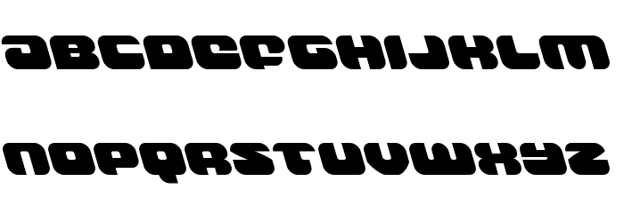 Groovy Smoothie Leftalic Font LOWERCASE