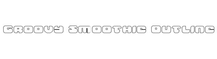 Groovy Smoothie Outline  لخطوط تنزيل