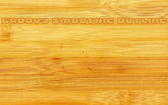 Groovy Smoothie Outline Example 2