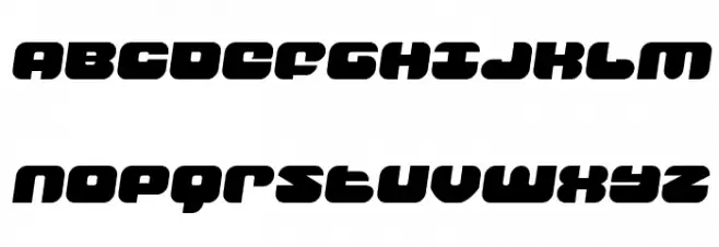 Groovy Smoothie Semi-Italic Fonte MAIÚSCULAS