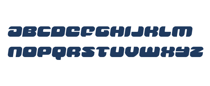 Groovy Smoothie Semi-Italic Lowercase