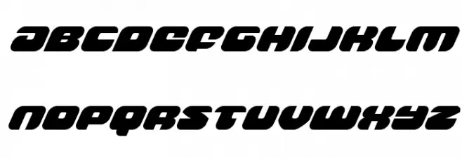 Groovy Smoothie Super-Italic 字体 小写