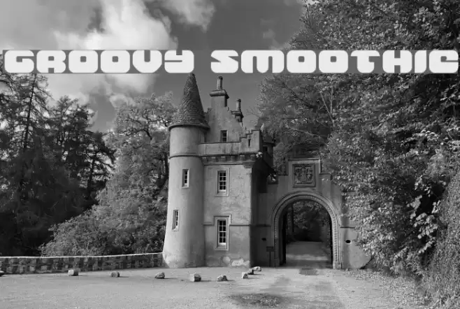 Groovy Smoothie Font examples