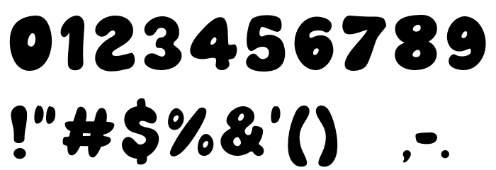 Groovy Vibes Font OTHER CHARS