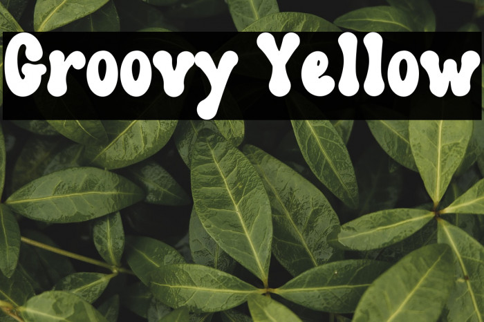 Groovy Yellow Example 2