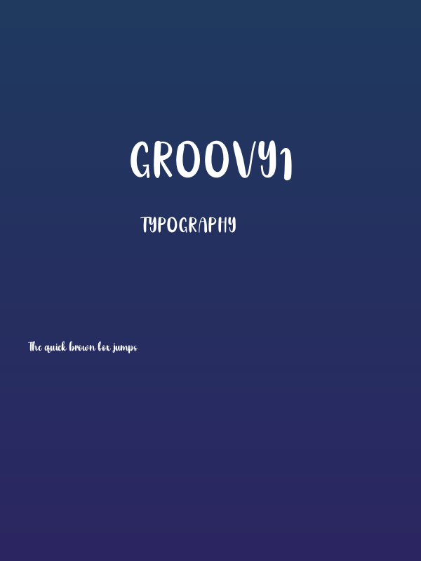 Groovy1 Poster
