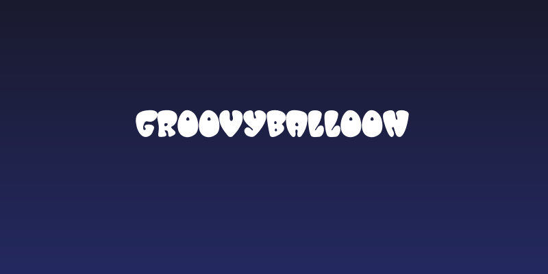 GroovyBalloon Social Header