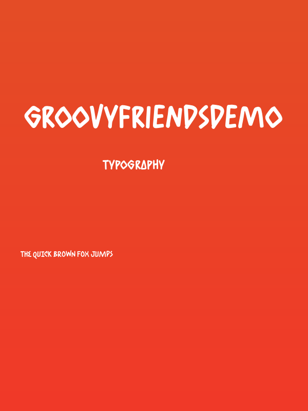GroovyFriendsDemo Poster