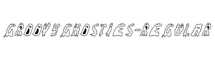 GroovyGhosties-Regular  Free Fonts Download