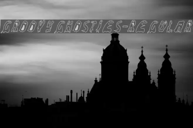 GroovyGhosties-Regular Font examples