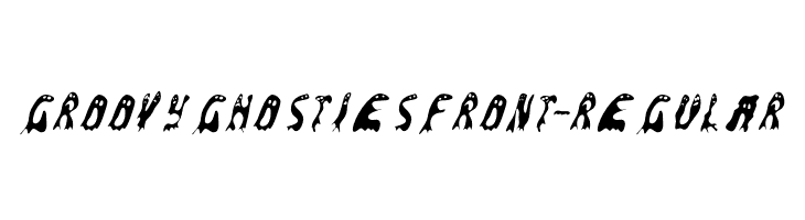 GroovyGhostiesFront-Regular  Frei Schriftart Herunterladen