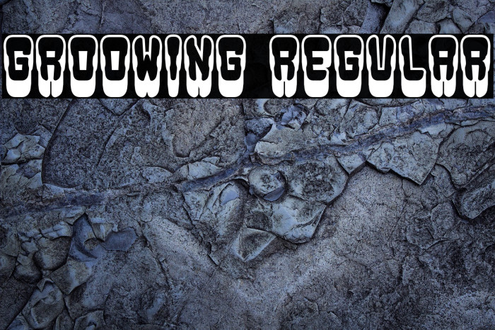 Groowing Regular Font examples