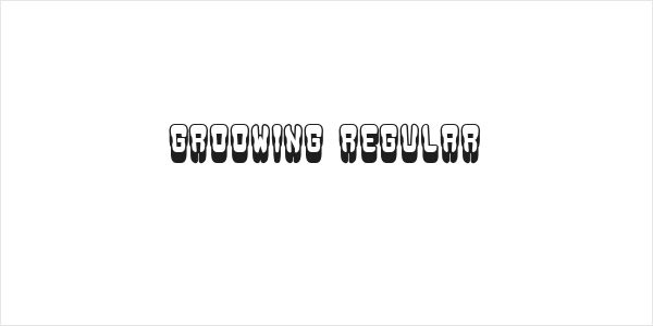 Groowing Regular Logo