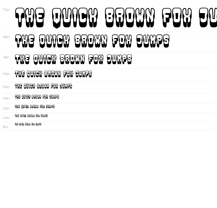 Groowing Regular Waterfall