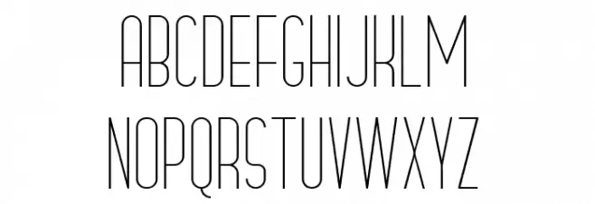 Grosella Regular Schriftart Groß