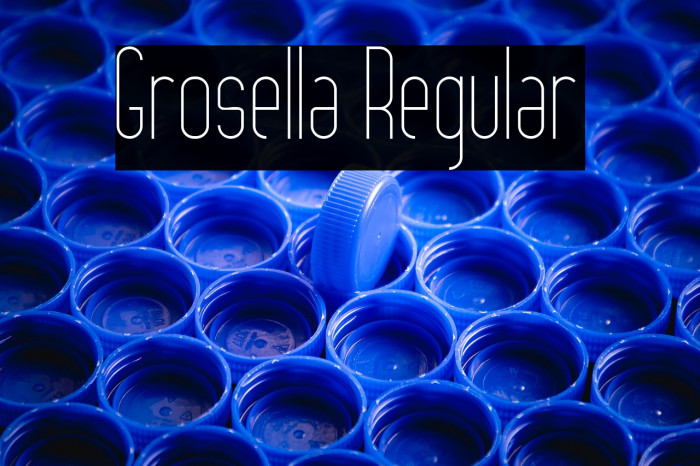 Grosella Regular Example 1