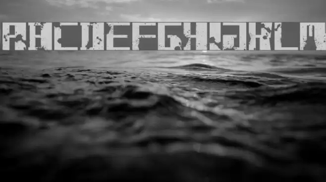 Gross Brush Font examples