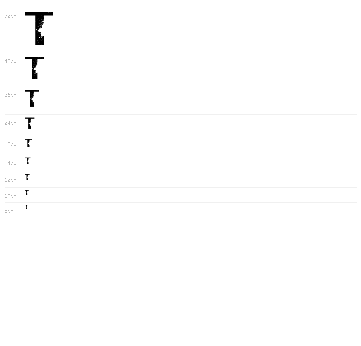 Gross Brush Waterfall