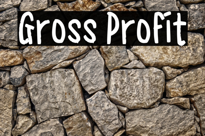 Gross Profit Example 2