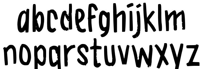 Gross Profit Font LOWERCASE
