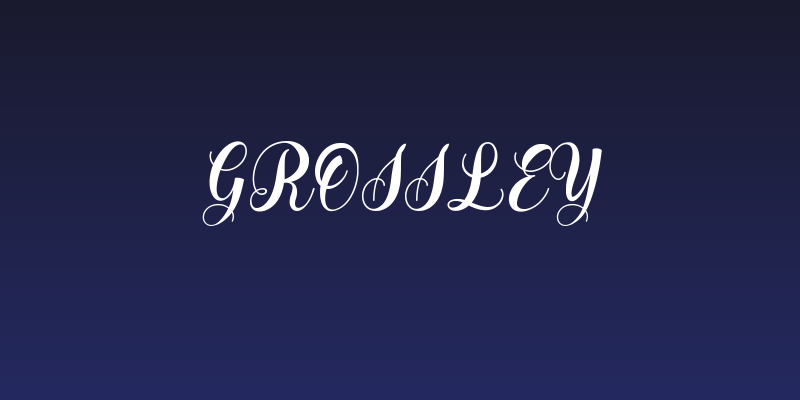 Grossley Social Header