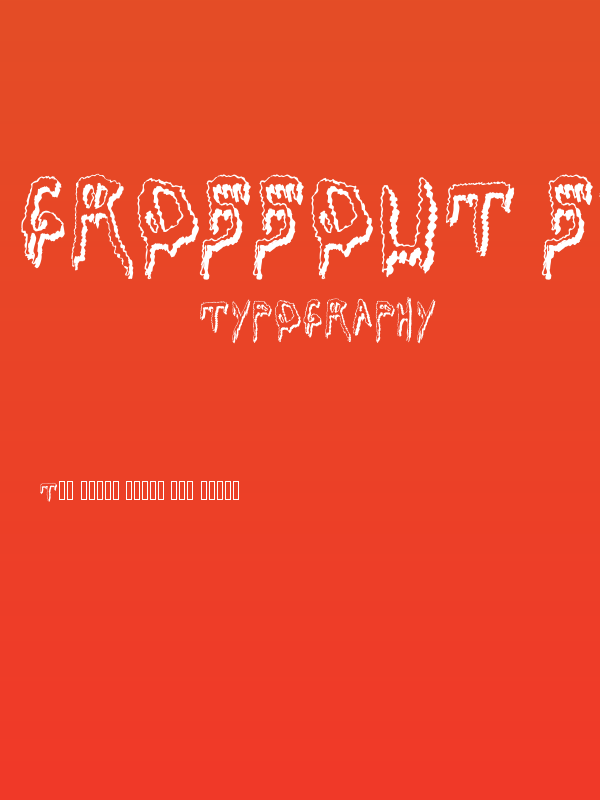 Grossout Shadow Poster