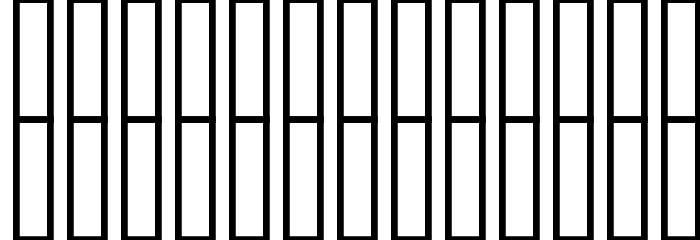 Grossout Shadow Font LOWERCASE