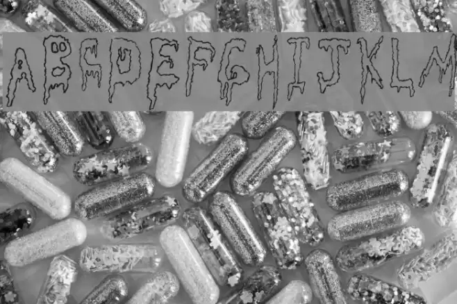 Grossout Font examples