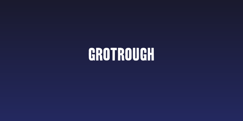 GrotRough Social Header